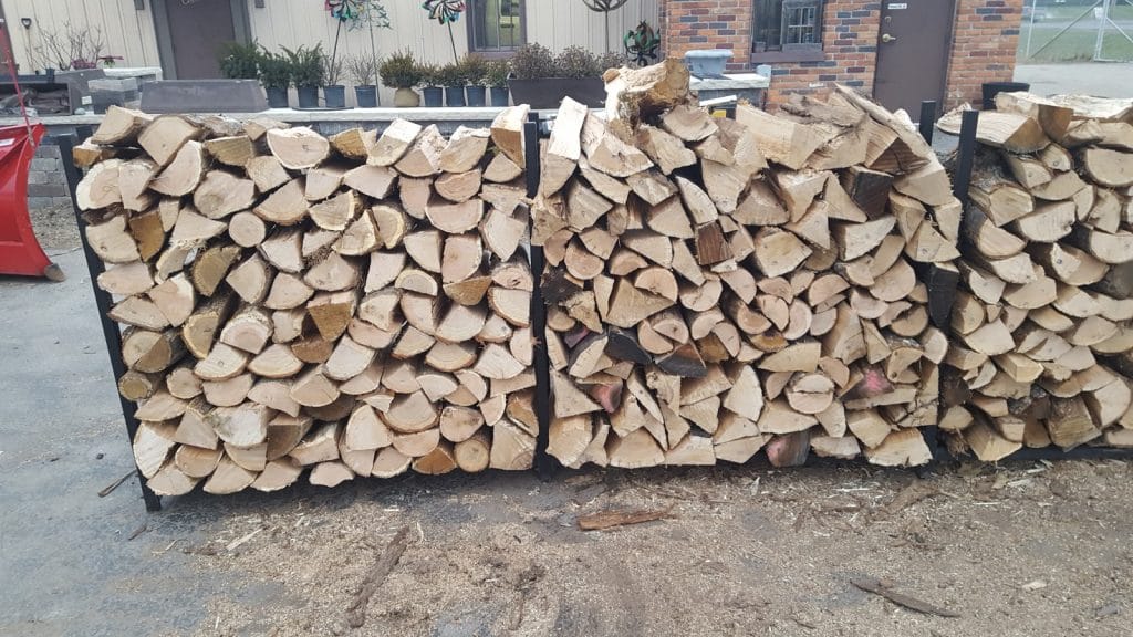 Half Face-cord Oak Firewood Landscape Supplies